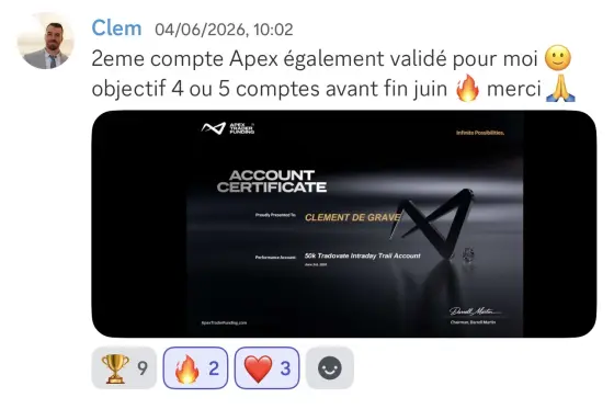 Résultat Clem, élève Pulse-US